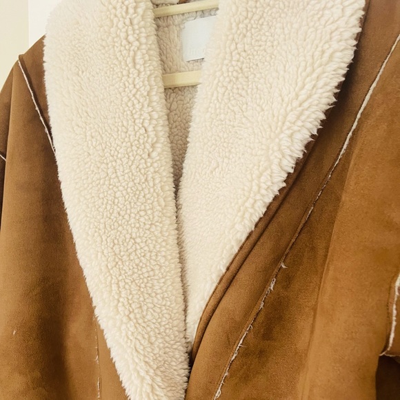 Wilfred Free Sherpa Suede Jacket - Picture 4 of 10